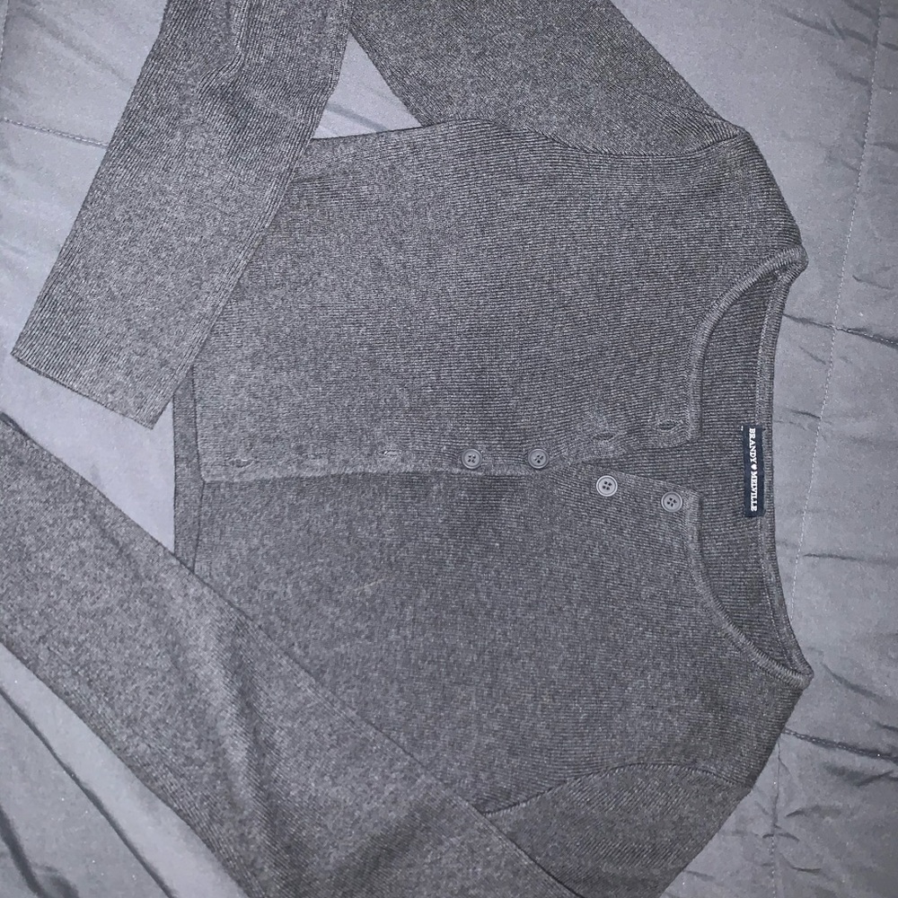 Brandy - Athelia Knit Gray Sweater